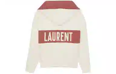 Saint Laurent SS22 Letter Print Hoodie