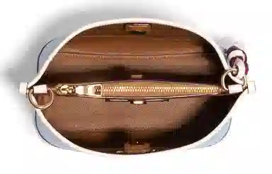 COACH Mollie 22 Bucket Bag Blue Signature