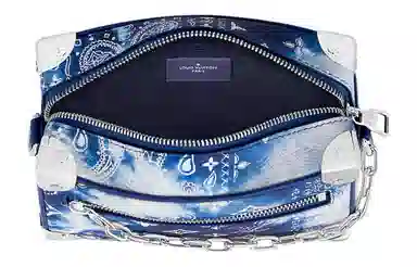 Louis Vuitton Soft Trunk Tie-Dye Blue