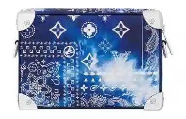 Louis Vuitton Soft Trunk Tie-Dye Blue
