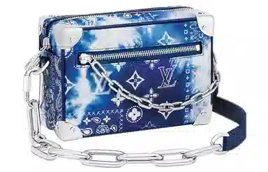 Louis Vuitton Soft Trunk Tie-Dye Blue