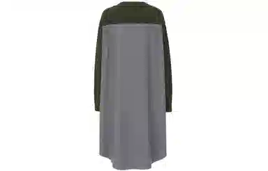 MM6 Maison Margiela FW21 Wool Blend Dress Grey