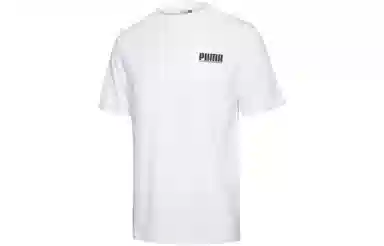 Puma Logo Tee White