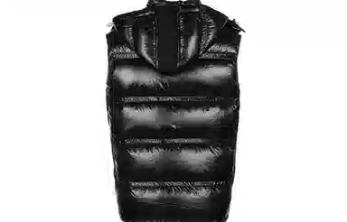 Moncler Genius Down Vest Hooded Black