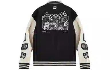 LNG Baseball Jacket Black