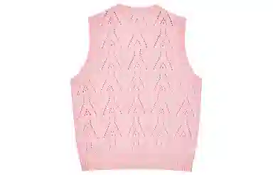 acme de la vie ADLV SS22 Hollowout Vest Pink