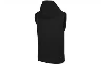 Jordan Hoodie Vest Black