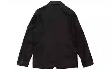 PRADA Re-Nylon Single-Breasted Blazer Black