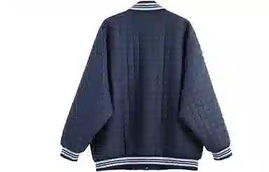 F426 Quilted Logo Baseball Jacket