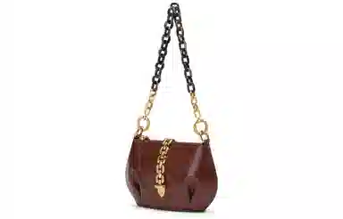 Charles & Keith Chocolate Chain Bag