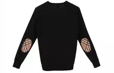 Burberry Pullover Knit Sweater Black