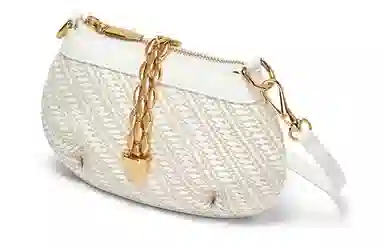 Charles & Keith Chocolate Chain Bag