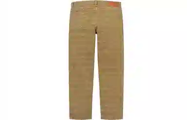 Supreme SS22 Fat Tip Jacquard Regular Jean