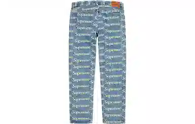Supreme Frayed Logos Jean
