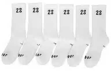 Jordan Socks White