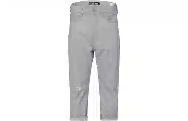 EVISU SS22 Denim Pants Light Grey