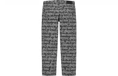 Supreme SS22 Fat Tip Jacquard Regular Jean