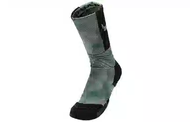 Under Armour Logo Crew Socks Green