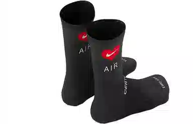 Nike x Drake Certified Lover Boy Socks Black