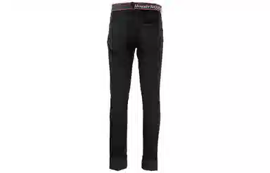 Alexander McQueen Logo Slim Jeans Black