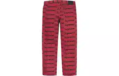 Supreme Frayed Logos Jean