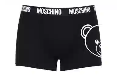 Moschino Teddy Bear Print Boxers Black