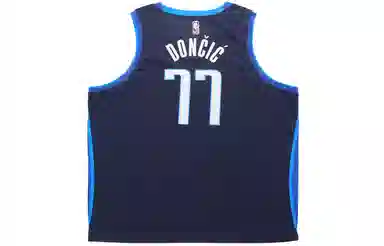 Nike NBA Mavericks Doncic 77 Navy