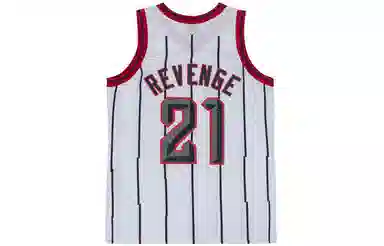 Revenge Jersey Embroidered White