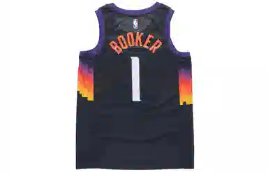 Nike NBA Swingman Jersey Booker 1 Black