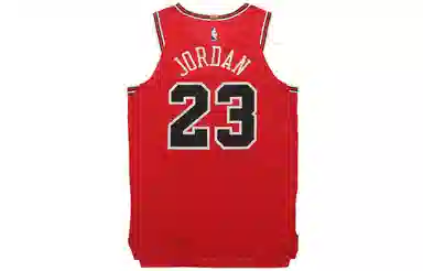 Jordan NBA Icon Edition Authentic Jersey Chicago Bulls Red