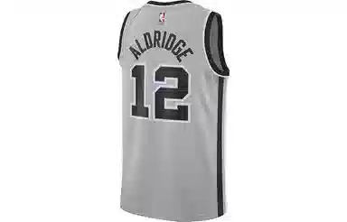 Jordan NBA Fan Edition 20-21 Aldridge 12 Jersey Grey