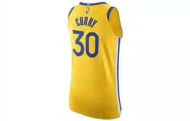 Nike NBA Jersey Golden State Warriors Curry Yellow