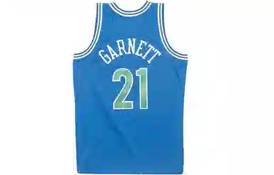 Mitchell & Ness Kevin Garnett 1995-96 Blue Jersey