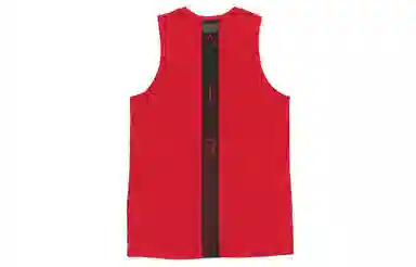 Jordan Air Logo Basketball Tank Red