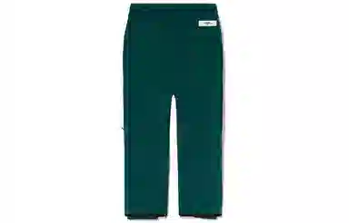 中国李宁 滑雪系列 宽松直筒滑雪裤 情侣款 深墨绿