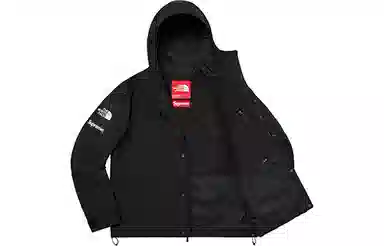 Supreme x The North Face SS19 Logo Jacket Black