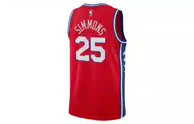 Jordan 76ers Simmons 25 Jersey