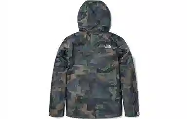 The North Face Black Camo Jacket