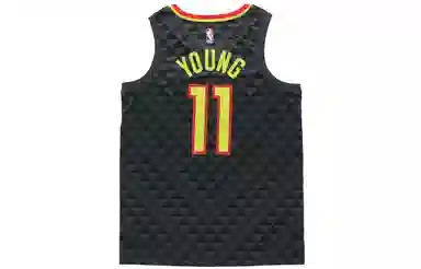 Nike NBA Trae Young 11 Atlanta Hawks Jersey Black
