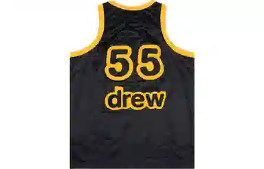 Drew House SS22 Mesh-mascot-basketball-jersey-black