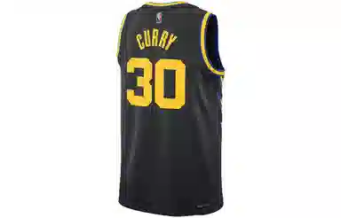 Nike NBA City Edition 75th Anniversary Curry 30 Jersey Black
