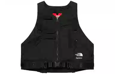 Supreme x The North Face SS20 Vest Jacket Black