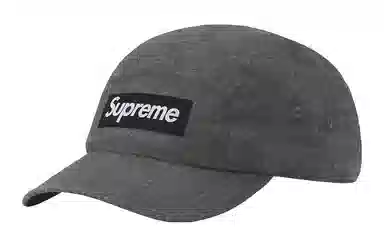 Supreme Week 14 Washed Seersucker Camp Cap