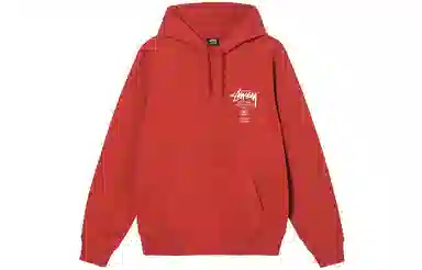Stussy World Tour Hoodie Logo