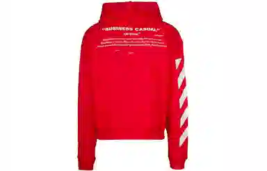 OFF-WHITE Hoodie Red
