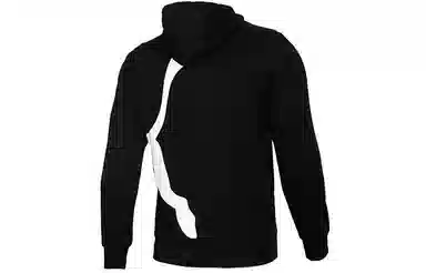 Puma Big Logo Hoodie Black