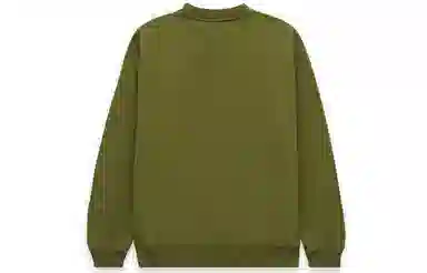 Brain Dead FW21 Mount Slime Crewneck - Olive