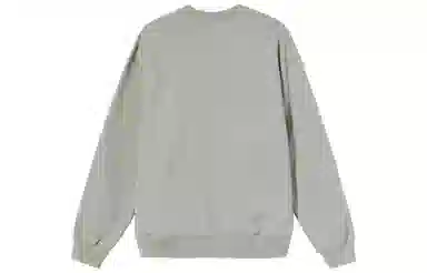 Stussy x Nike Embroidered Logo Crewneck Sweatshirt Grey