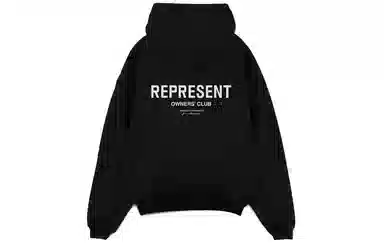 REPRESENT OwnersClub Hoodie Black