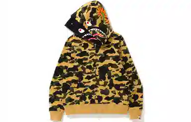 A BATHING APE 1st Camo Shark Hoodie